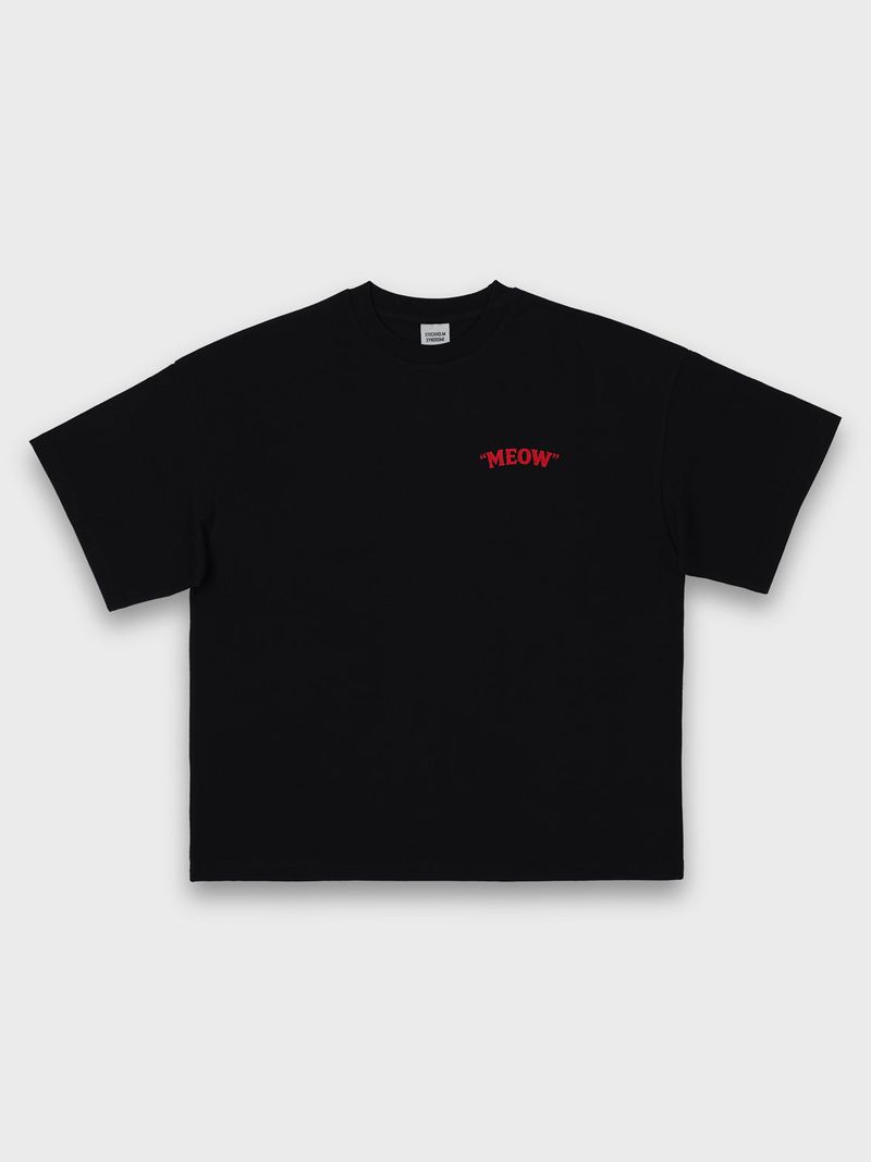 タイガールTシャツ - ブラック