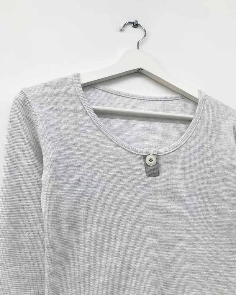 Chillin One-Button Long Sleeve (4color)
