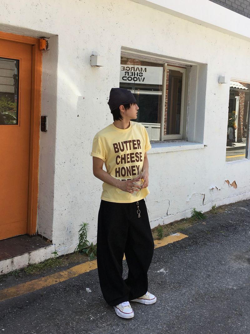 Recipe crop short sleeve T-Shirt 5C