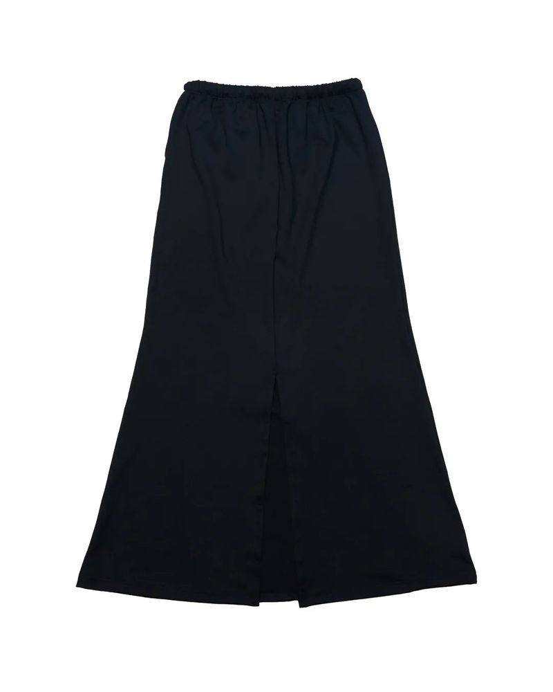  CUT LONG SKIRT (BLACK) WOMENS