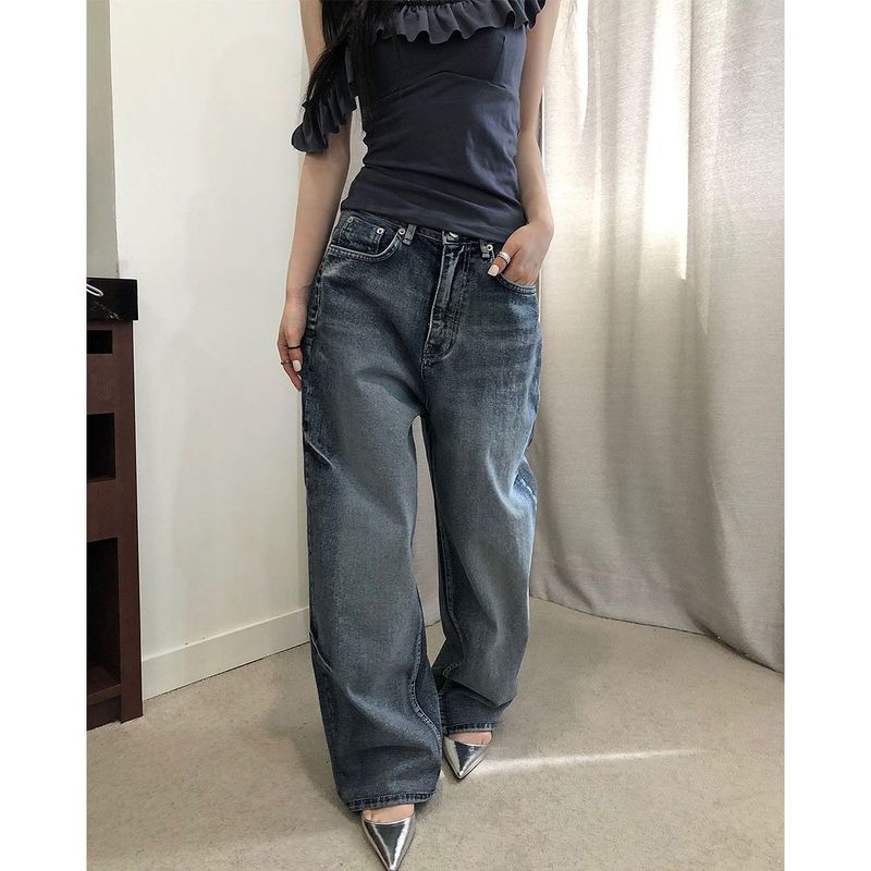 DEEP SWAY(ディープ スウェイ)の「Sand Crack Washing Denim(Pants)」