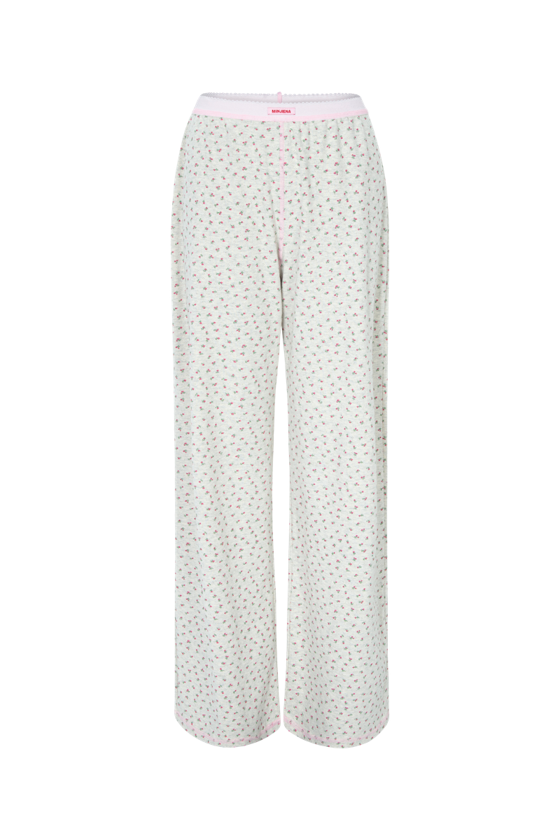 MINJIENA（ミンジエナ）の「flower pants melange grey（Pants）」