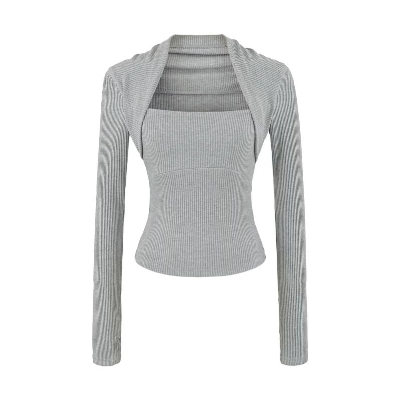 Nieve Sculpted Neckline Knit
