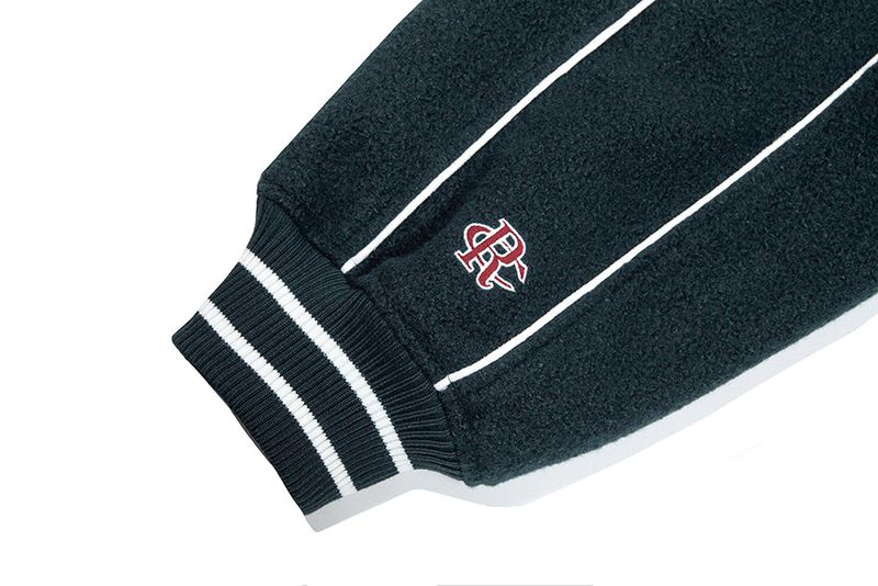 CASENTINO WOOL VARSITY JACKET