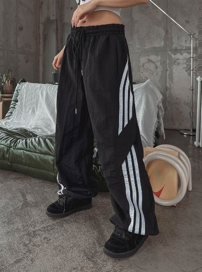 Curve Track Bridge Nylon Pants