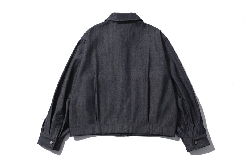 Mei Cropped Denim Jacket (2color)