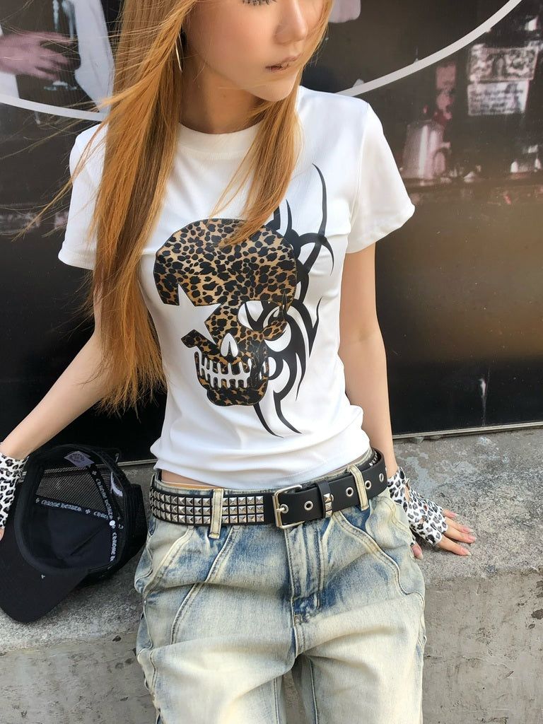 Baddie Skull Tee