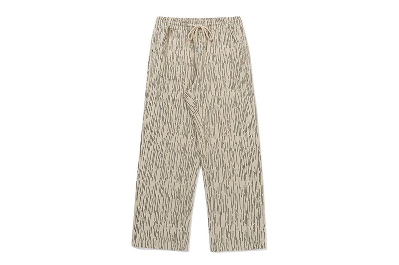 RAIN CAMO SWEAT PANTS_BEIGE