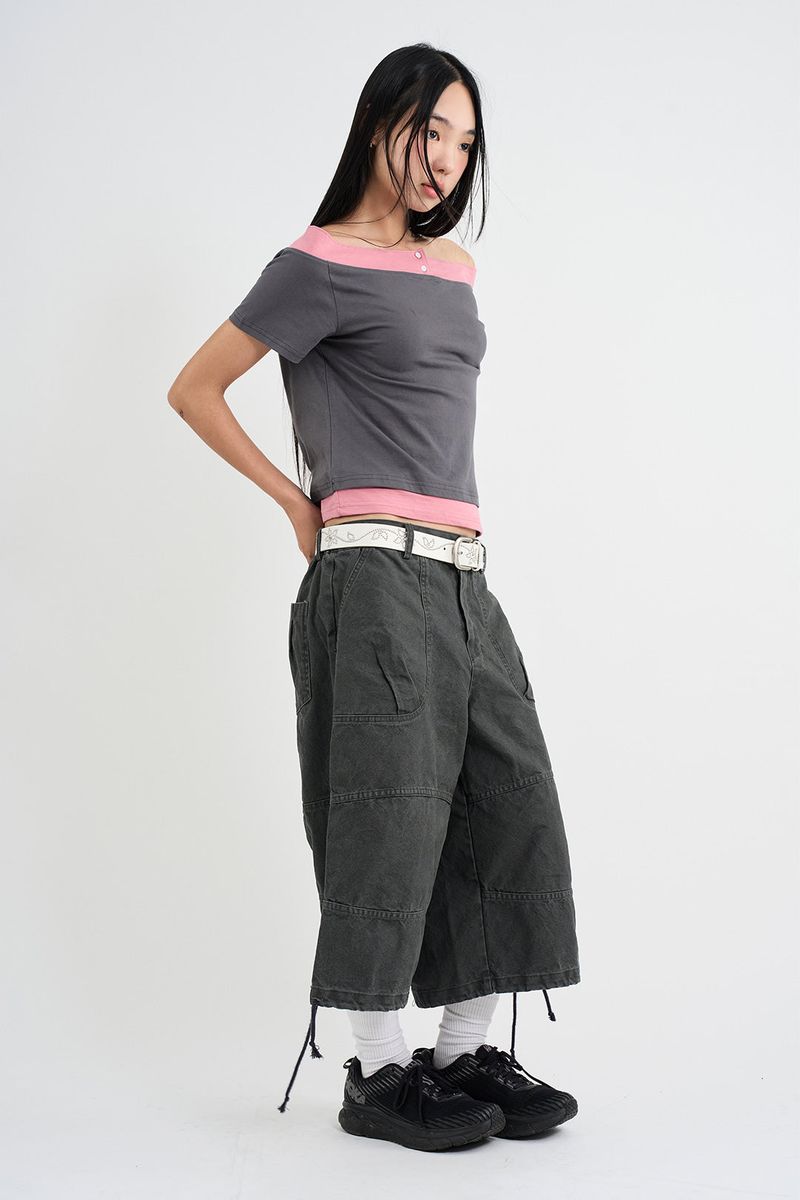 Log Vintage Bermuda Pants