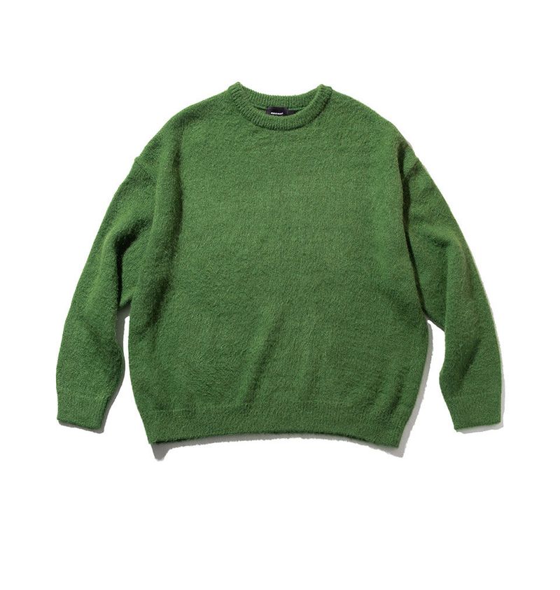 WOOL SOFT MOHAIR OVERSIZED KNIT