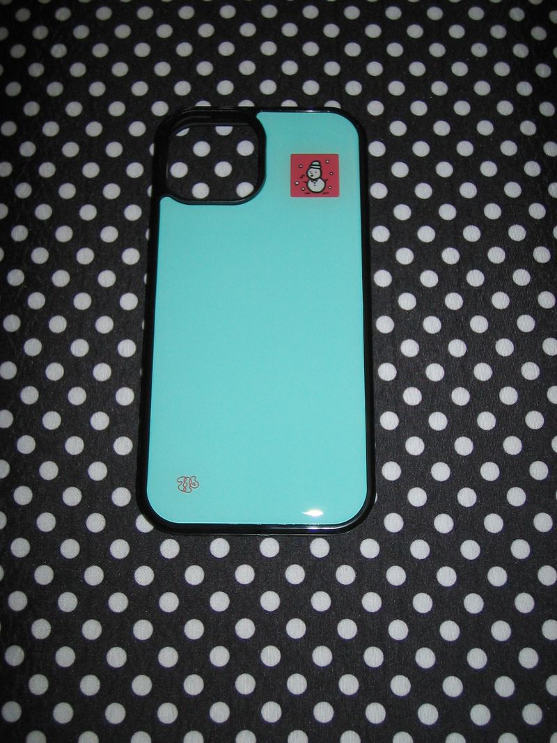 226STUDIO（226スタジオ）の「mint square patch epoxy phone case（Smartphone Accessories）」