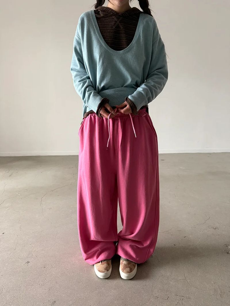 daily washing sweat pants