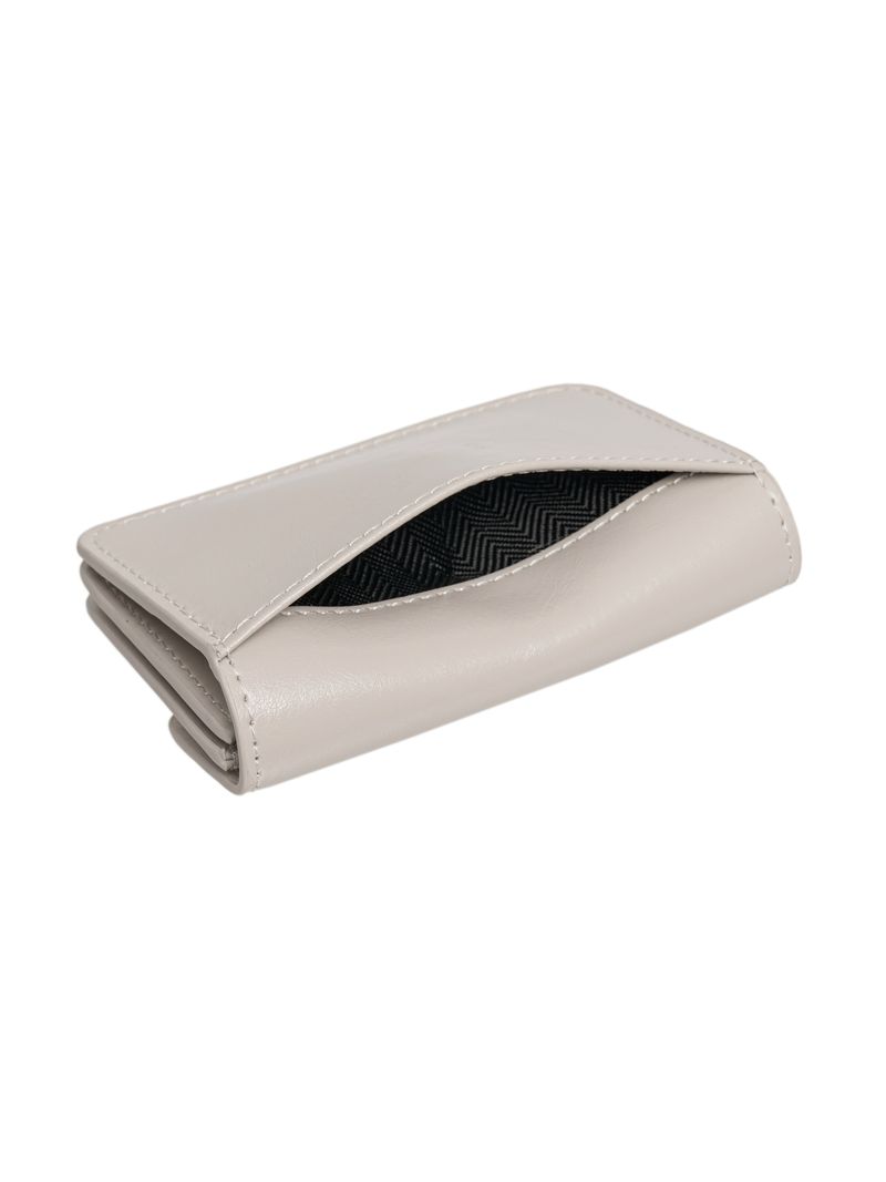 DOT Accordion Coin & Card Wallets warm gray