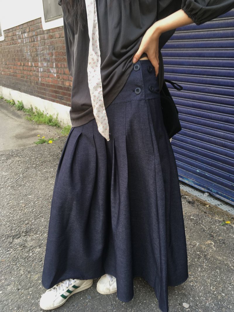ownmind（オウンマインド）の「Pintuck Pleated Skirt（Skirts）」