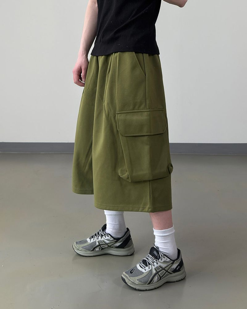 Lunen Big Cargo Bermuda Sweatpants
