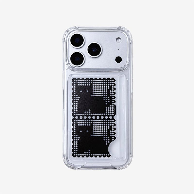 KIMCUPID（キムキューピッド）の「【MADE】 ミャオカードスマホケース - ブラック（スマホグッズ/小物）」