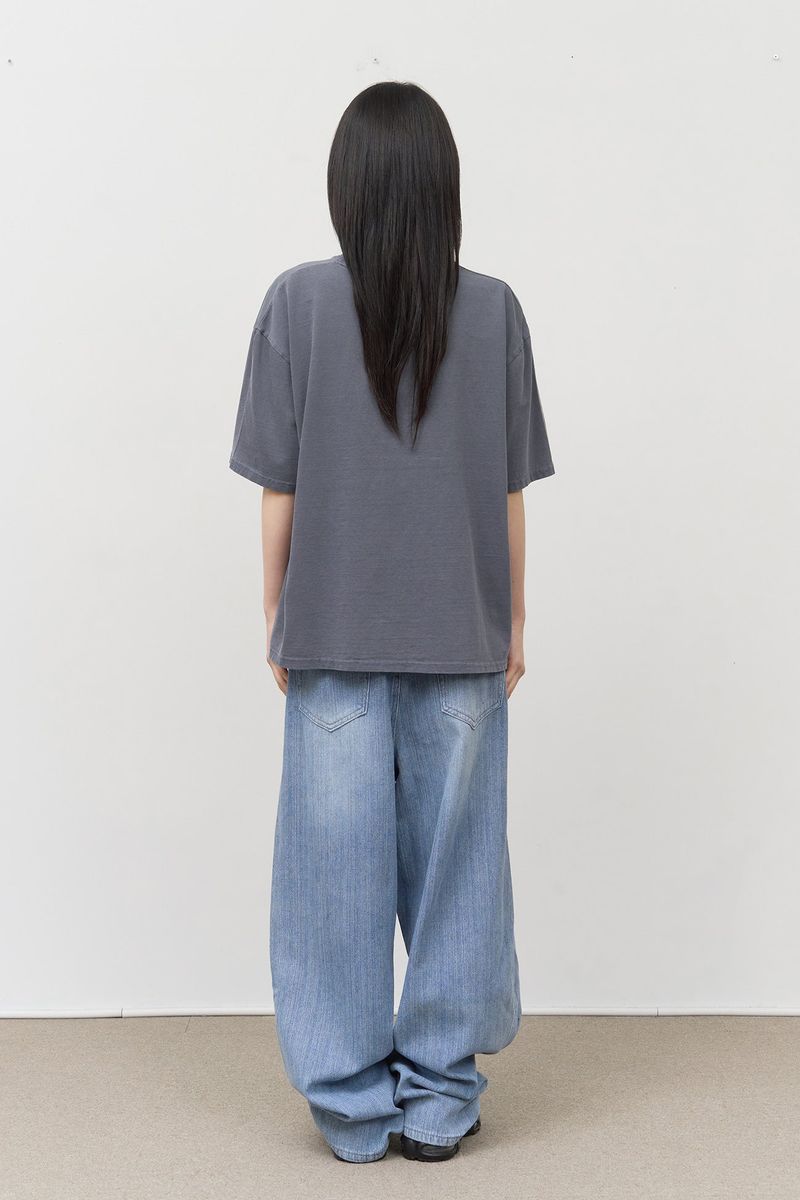 Martin Striped Wide Denim