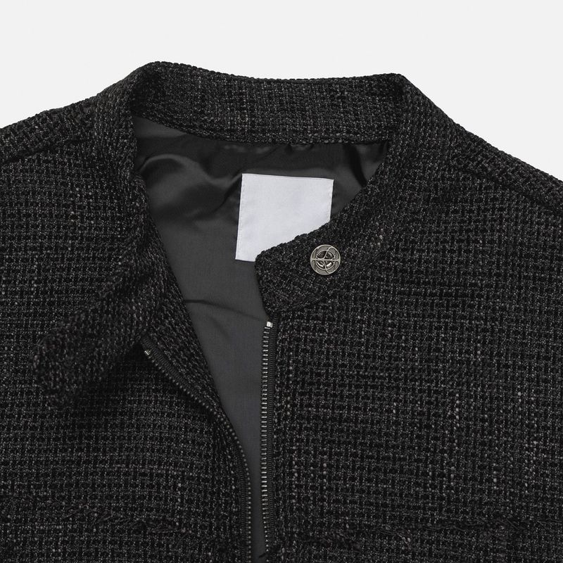 Shawn Tweed Biker Jacket (3color)