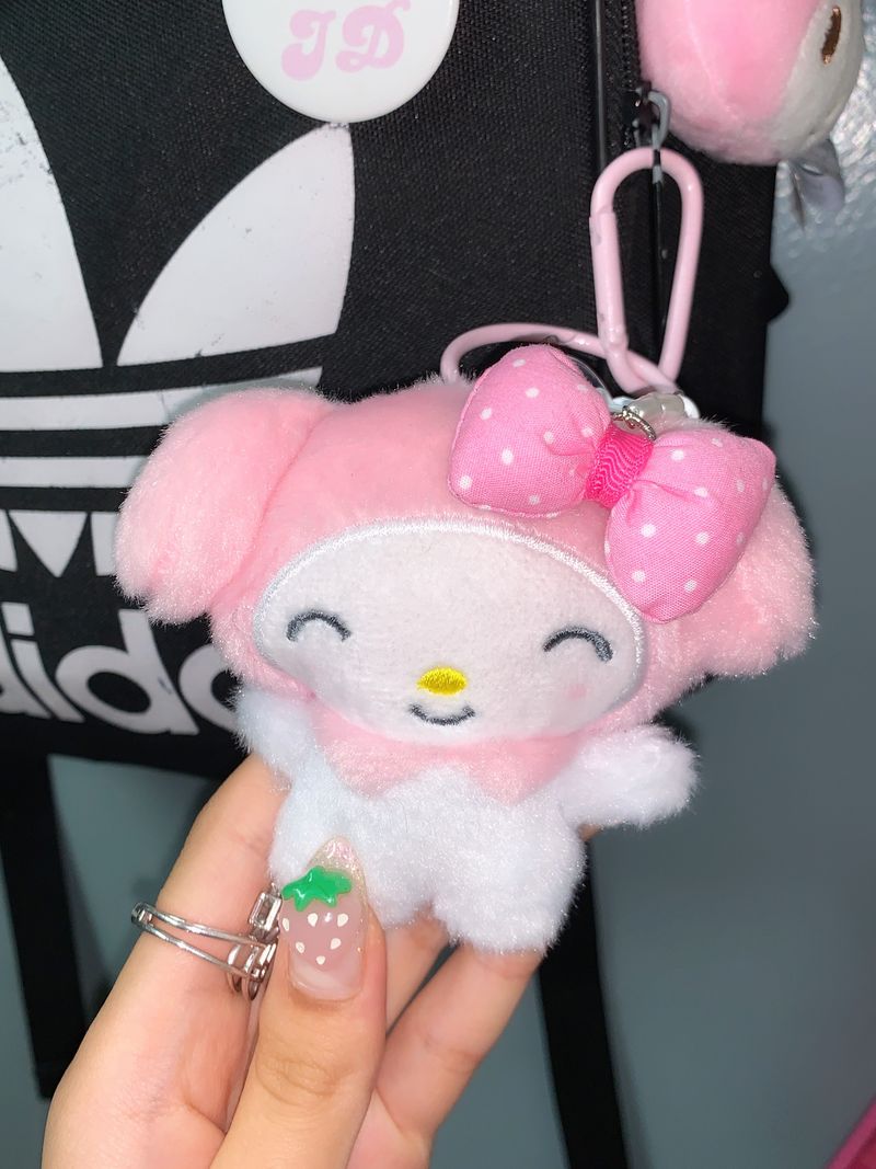 ribbon pop keychain/phone charm