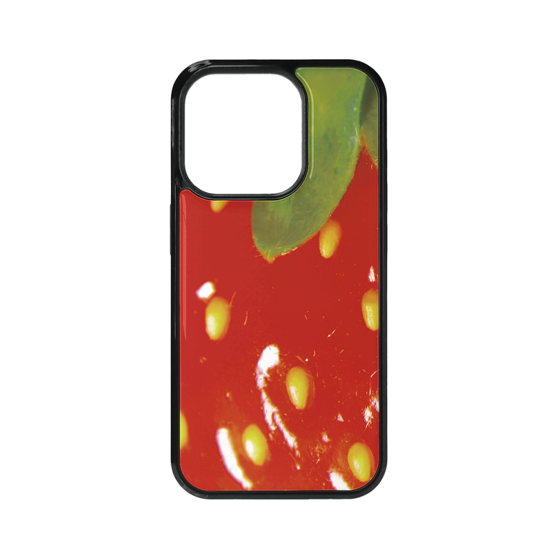 DANCE(ダンス)の「Strawberry epoxy case - Red(Smartphone Accessories)」
