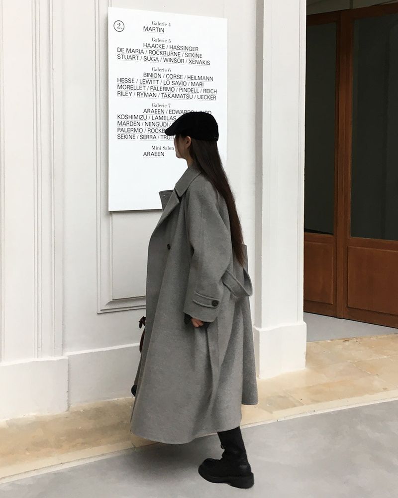 [ORIGINAL]City Handmade Wool Long Coat