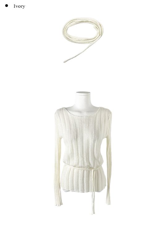 [Scarf SET] Shishu Soft One-Off Rib Knit