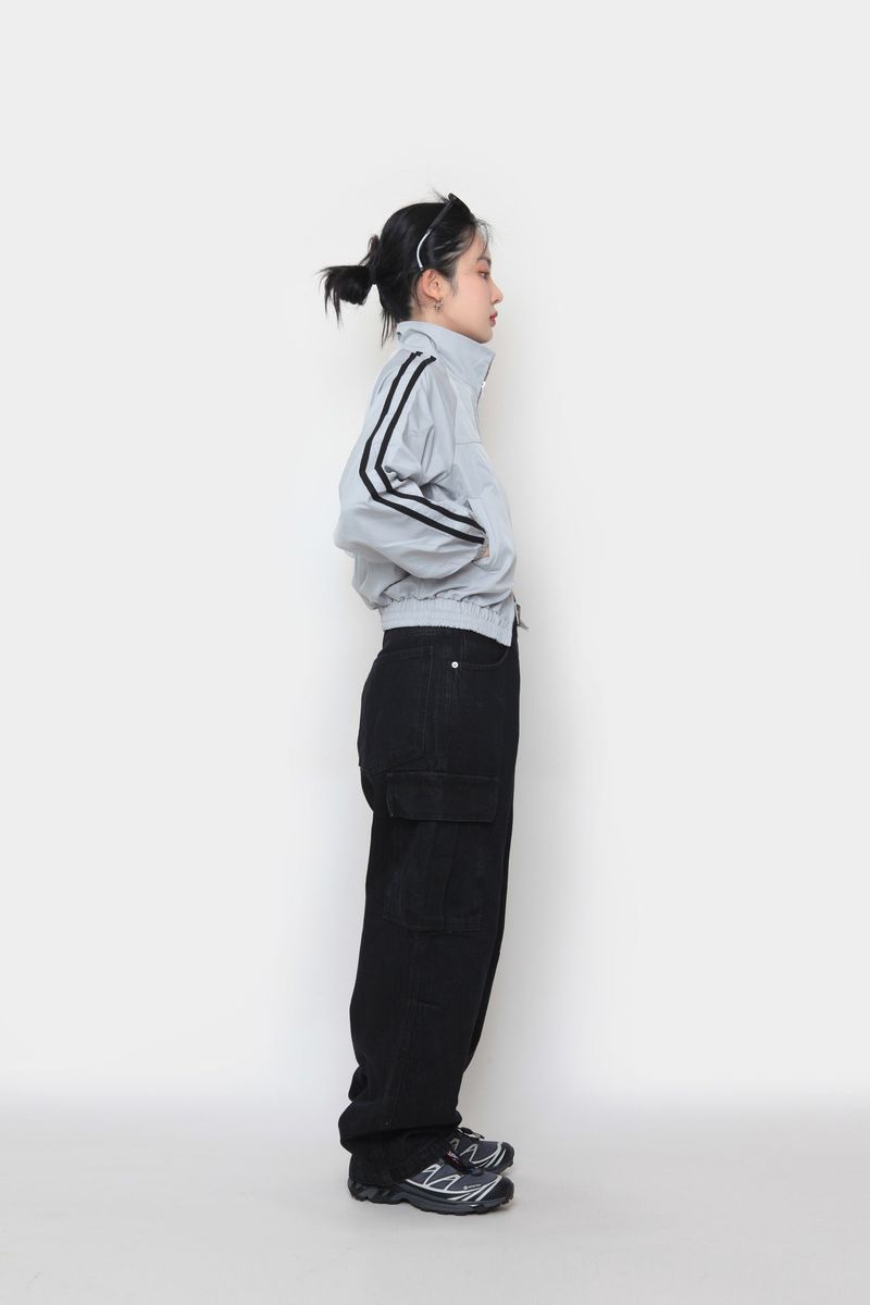 Scotch track zip-up