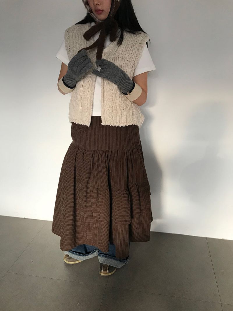 [MD Pick]Lunatic Unbalanced Skirt