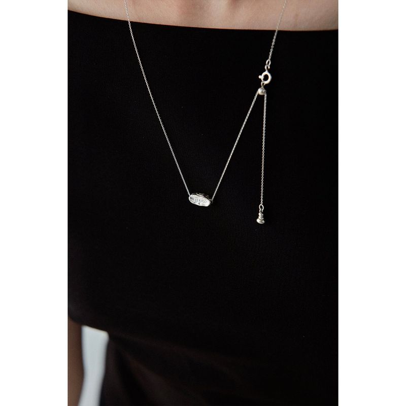 N.016/SIGNATURE TAG NECKLACE