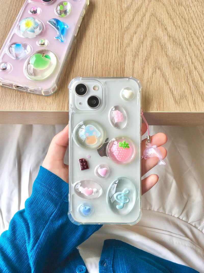 [MADE] チョコストロベリーメロディレジンケース