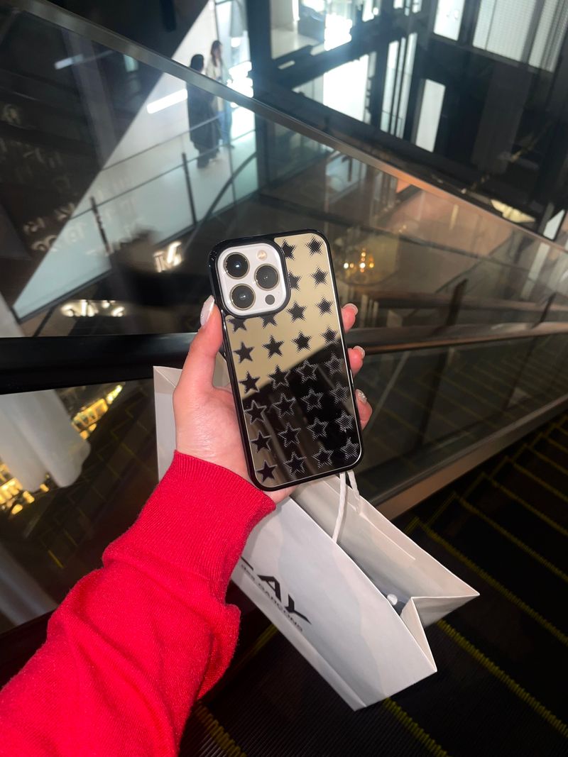 TREEFORFIVE345（ツリーフォーファイブ345）の「BLACK STARRR Mirror Bumper Case / TREEFORFIVE345（Smartphone Accessories）」