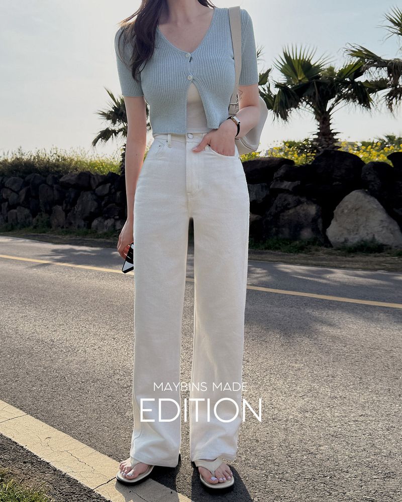 [MADE] Sen Straight-fit cotton pants