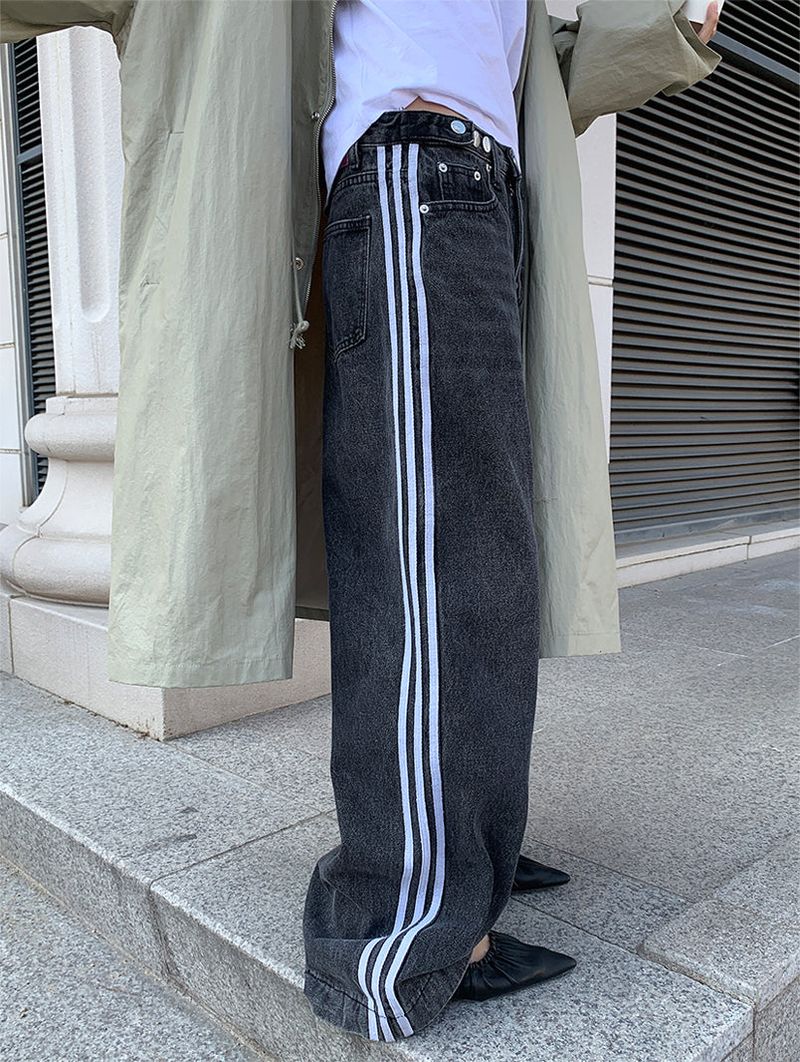 3LINE STRING BIJO BLACK JEANS