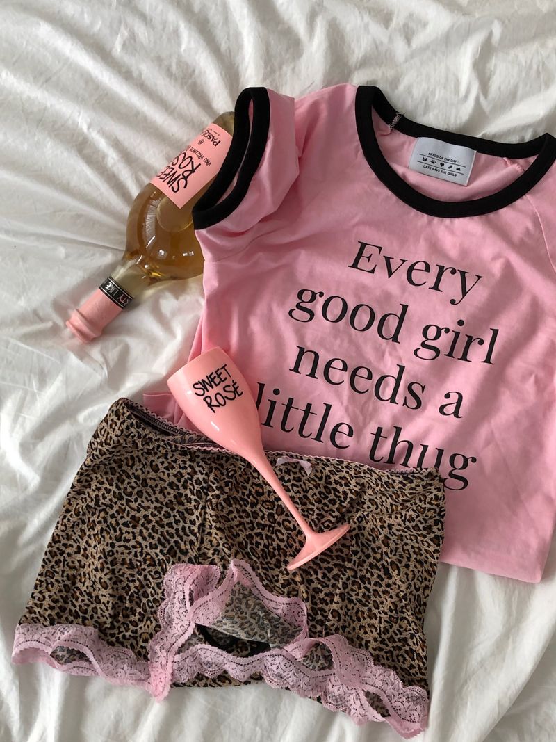 (3 colors) Thug Girl Ringer T