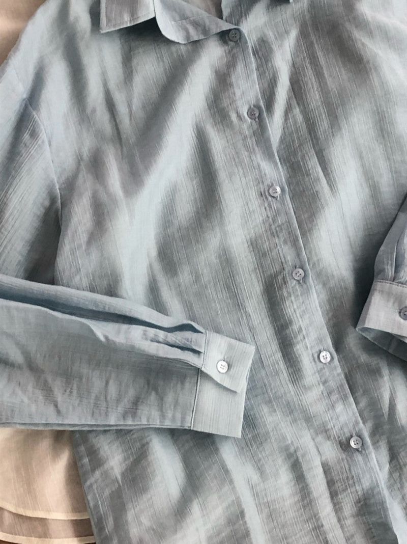 Creme Oversized Shirt