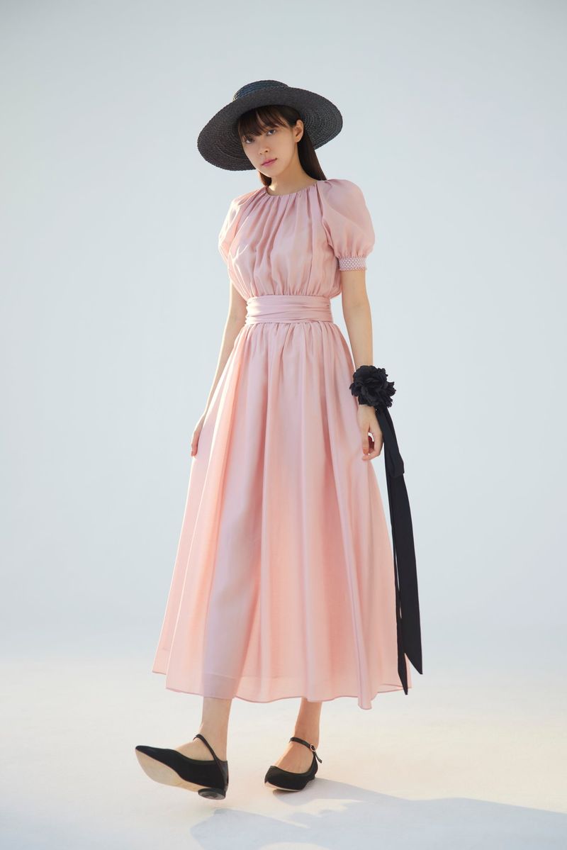 NO.4 DRESS - PINK ROSE