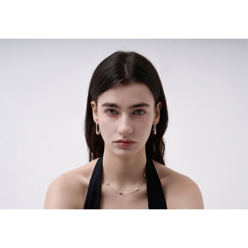 E.009/SHELL DROP EARRING