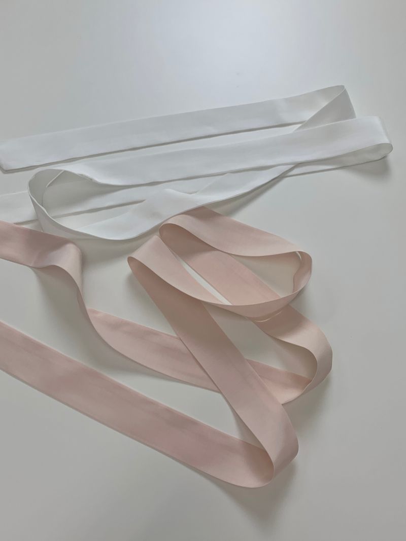silk ribbon tie blouse