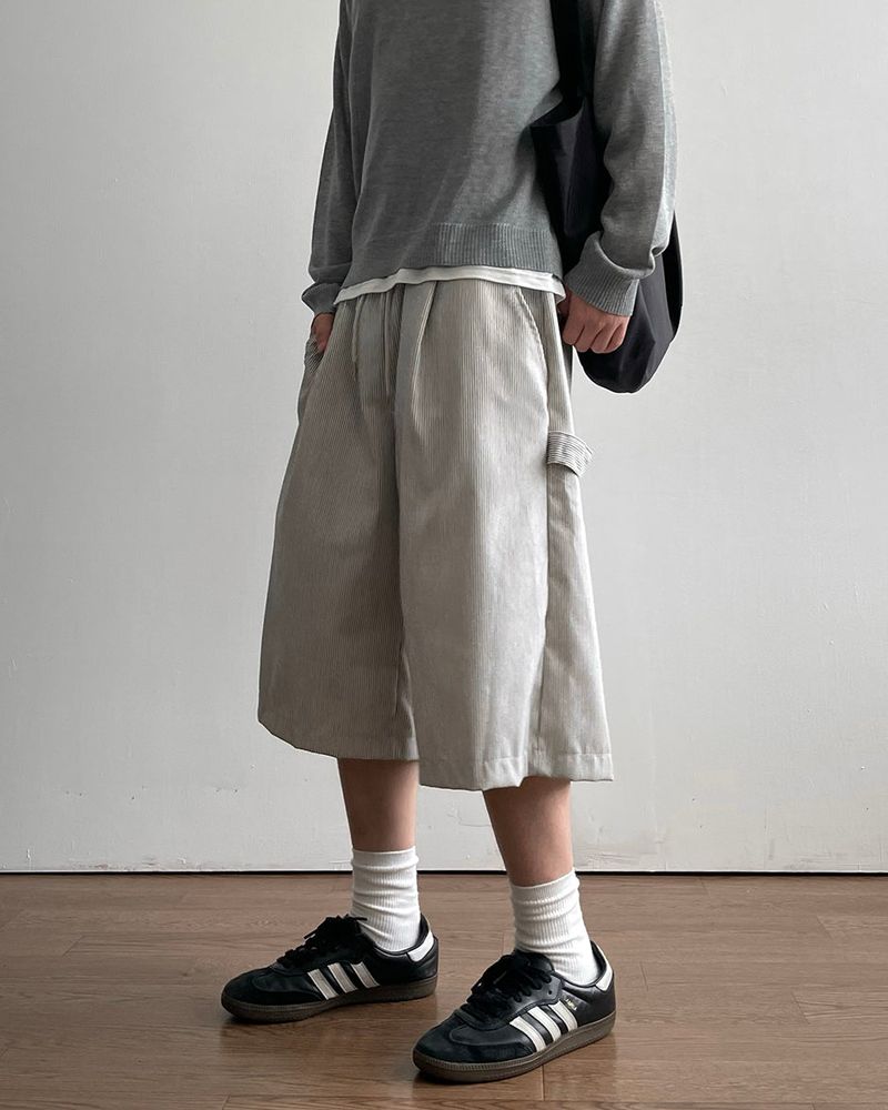 Hiko Stripe Bermuda Pants