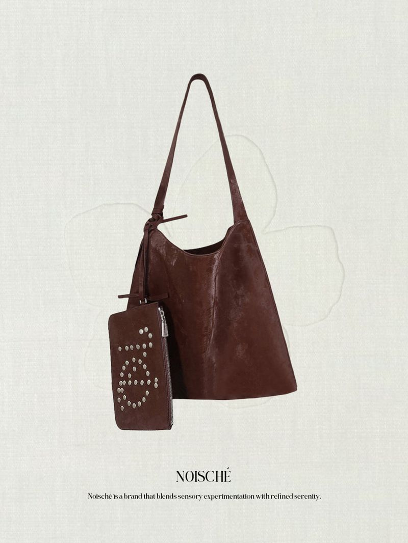 MADE_halo Square Bag (Large)/ BROWN