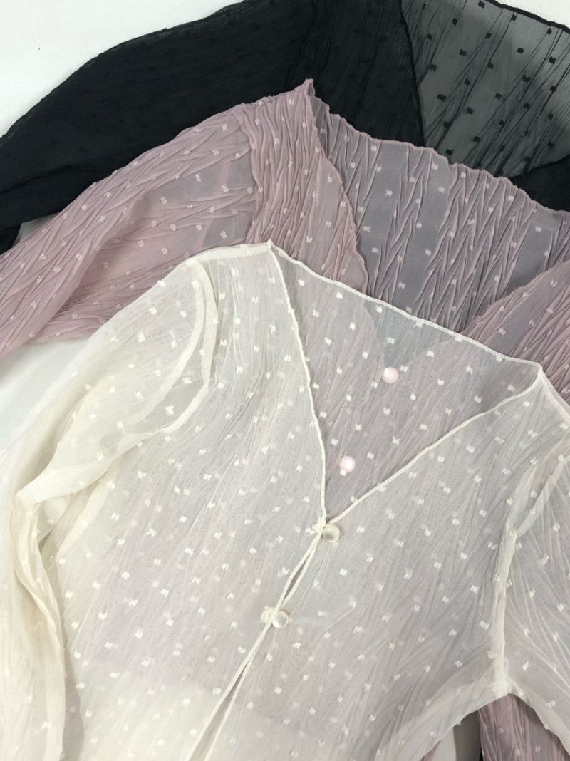 Linkle dot cardigan