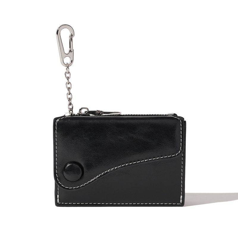 LE MASQUE(ルマスク)の「DOT Saddle Keyring Coin & Card Wallets black(Smartphone Accessories)」