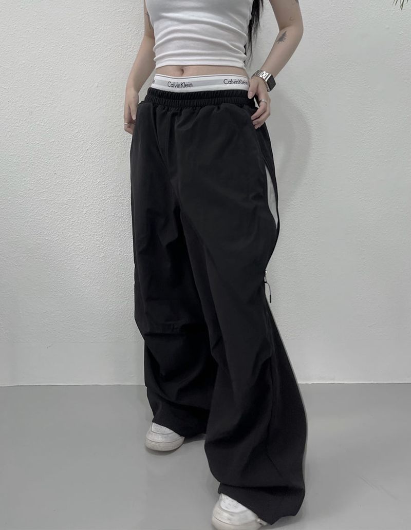 side zipper color pants (unisex)