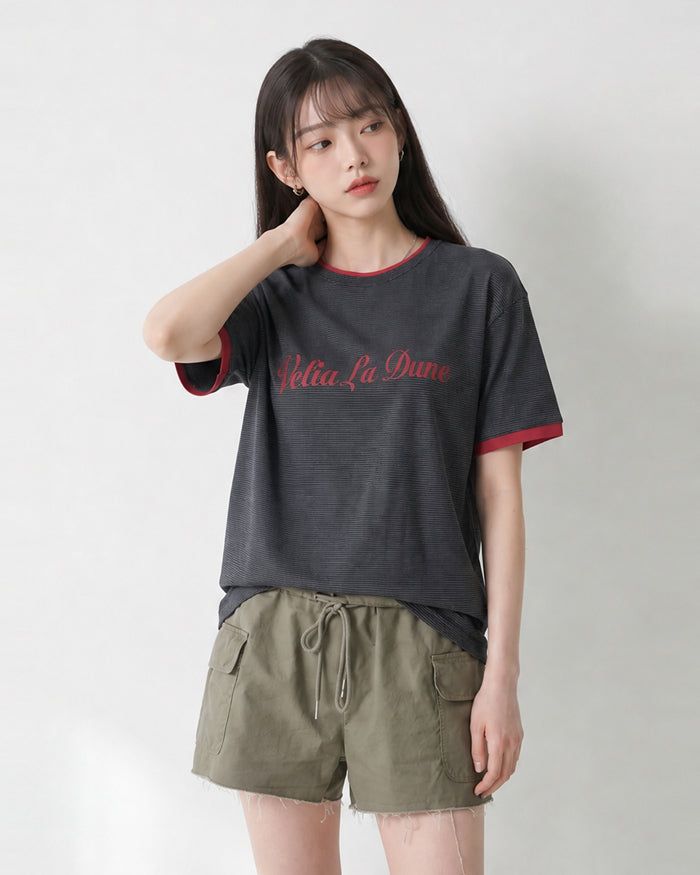 (UNISEX) Velia Layered Tee