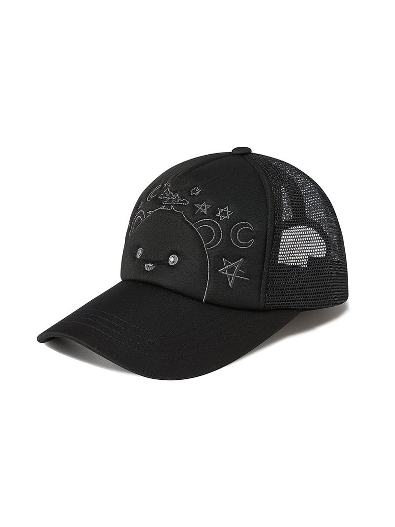 DALGOMM TRUCKER CAP (BLACK)