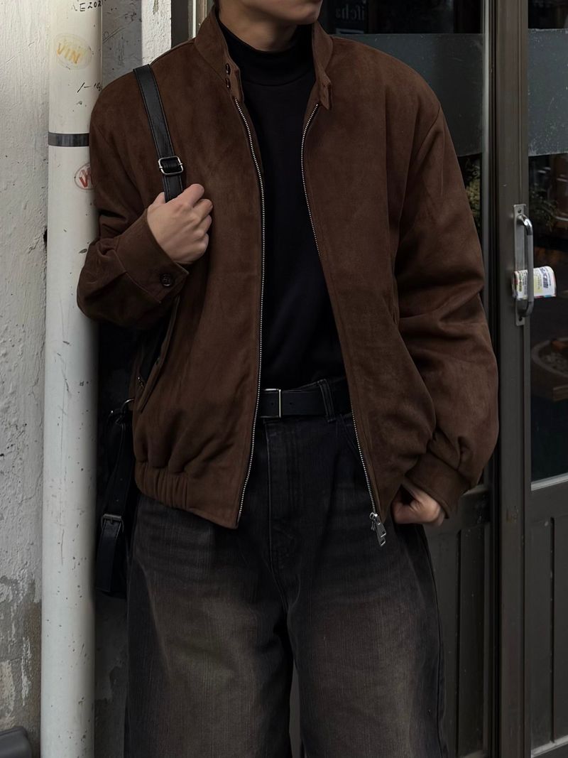 ONEPICK CLOTHES(ワンピッククローズ)の「LOCO SUEIDE BLOUSON JACKET(Jackets/Outerwear)」