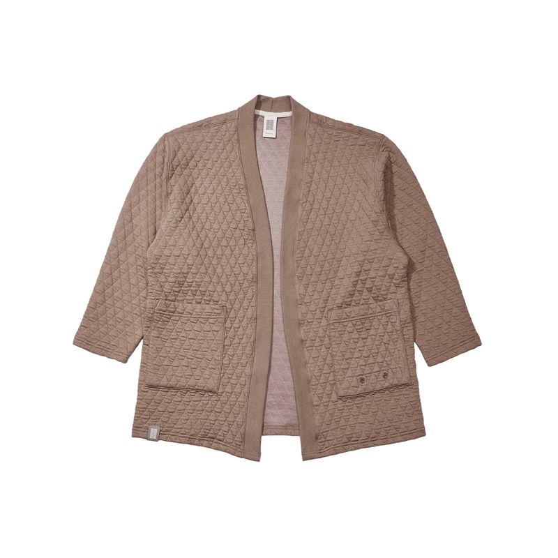 A NOTHING（アナッシング）の「VINTAGE DIA-QUILTING HERITAGE CARDIGAN (Beige)（Tops）」