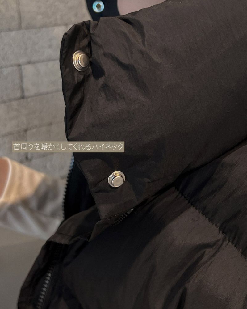 High neck padded vest