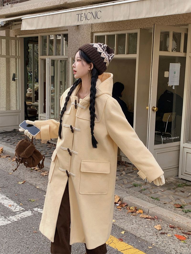 [BELLIDE MADE] Wendy's Duffle Long Coat with Toft