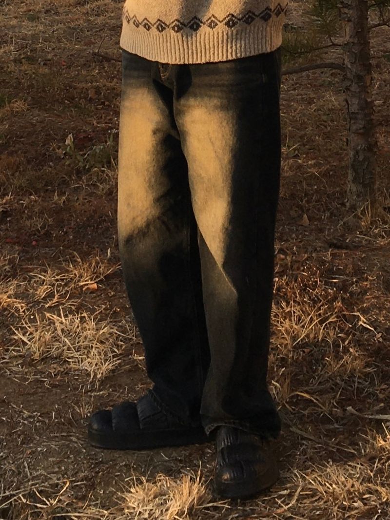 4 Seasons Washing Wide Denim
